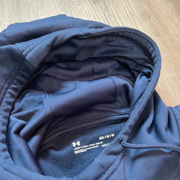 Under Armour Navy Hoodie - Picture 2 of 2